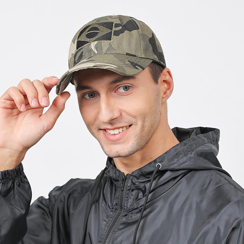 Spring Summer Outdoor Sports Baseball Cap Men's Camouflage Cap Male Sunscreen Hat