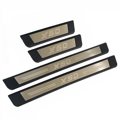 Universal X50 Plastic Car Door Sill Protector Anti-Scratch Sticker & Bumper Strip