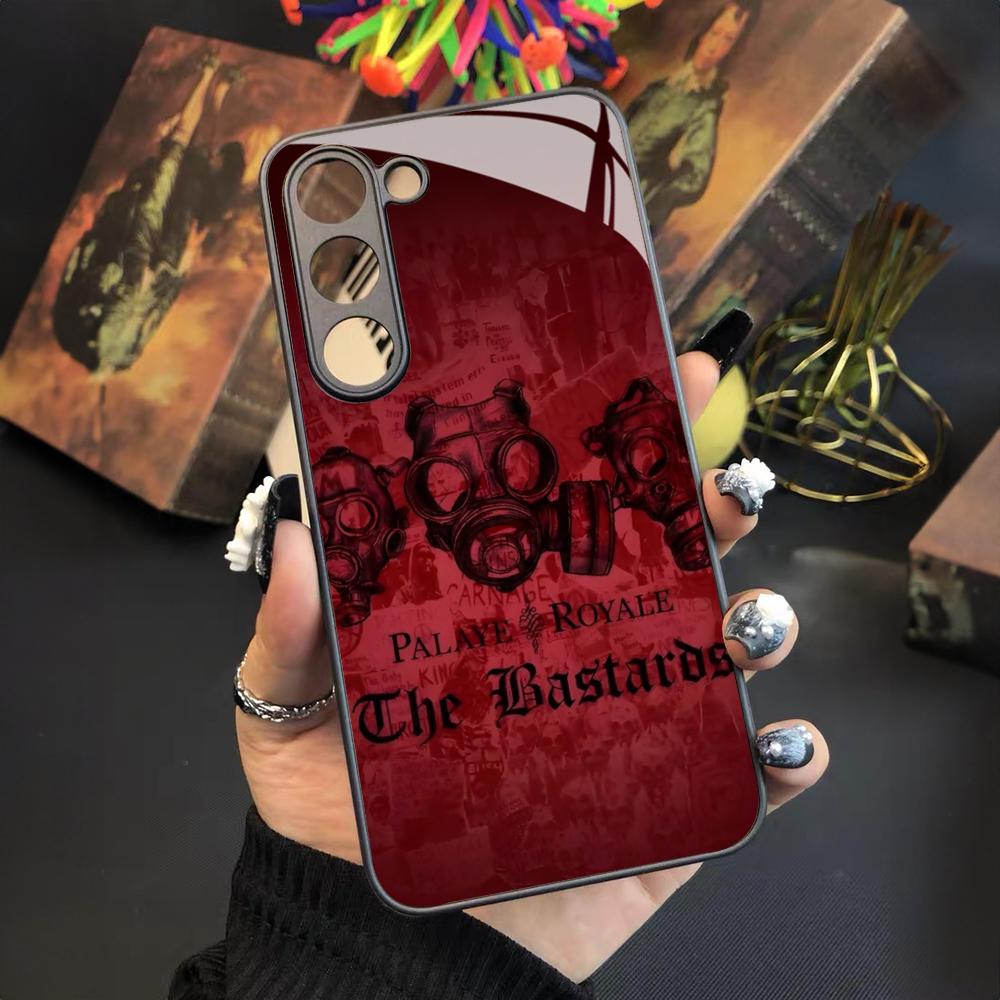 

Music Palaye Royale Phone Case For Samsung Galaxy S25 S24 S23 S22 S20 S21 Note20 Ultra Plus Fe Colored Silver Cover Samsung S24