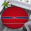 Tappeto Rotondo Montreal Canadiens, Tappeto per Soggiorno Camera da Letto Divano Sala Giochi Decorazione, Tappetino Antiscivolo