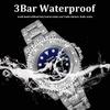Casual and Fashionable Men Watch Retro Carved Business Quartz Watches Light Luxury Clocks Gifts Watches for Man