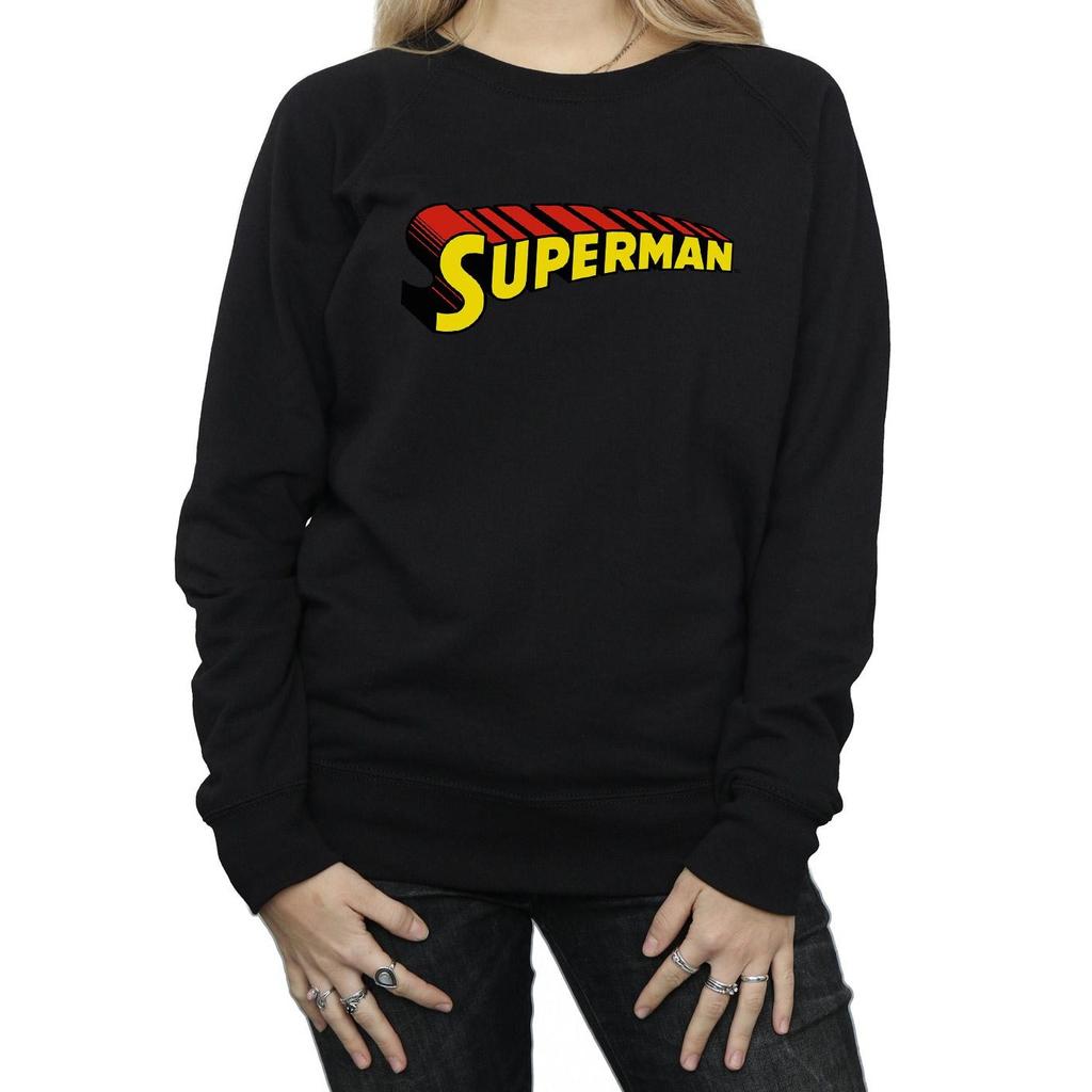 DC Comics Womens/Ladies Superman Telescopic Loco Sweatshirt