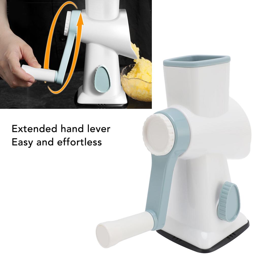 Manual Ice Crusher Small Portable Hand Shaved Ice Machine Ice Shaver Snow Cone Maker for Home Kitchen