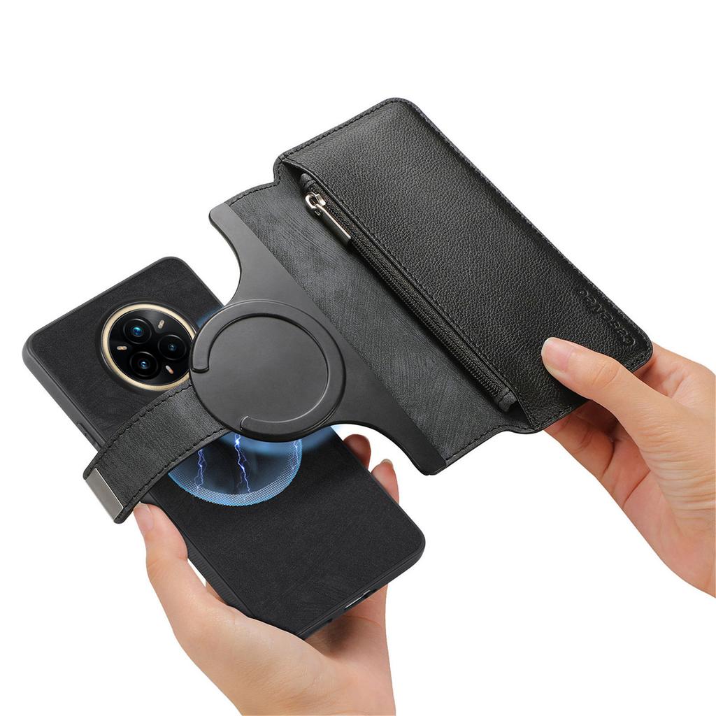 For Realme 14 Pro+ 5G Case CASENEO MW-02 Detachable Magnetic Leather Flip Phone Cover