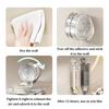 Clear Design Disposable Cup Dispenser Suction Cup Cup Picker Paper Cup Storage Rack  for Kitchen