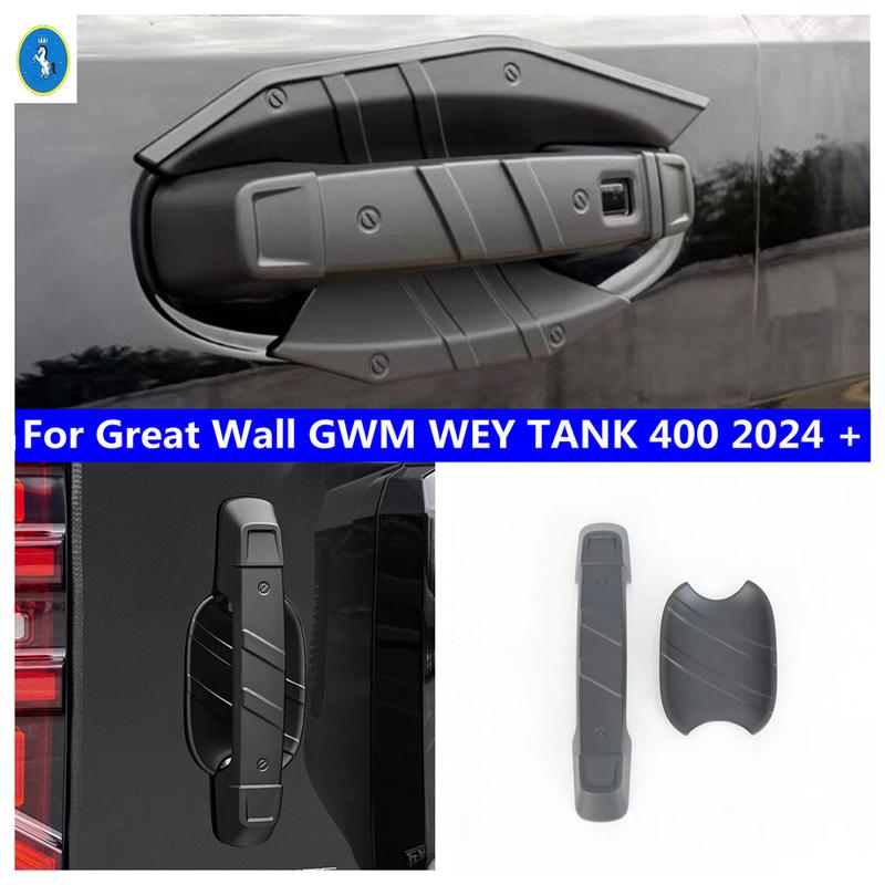 Side Door Handle Door / Handle Bowl / Rear Door Handle / Bowl Cover Trim For Great Wall GWM WEY TANK 400 2024 - 2026 Accessories