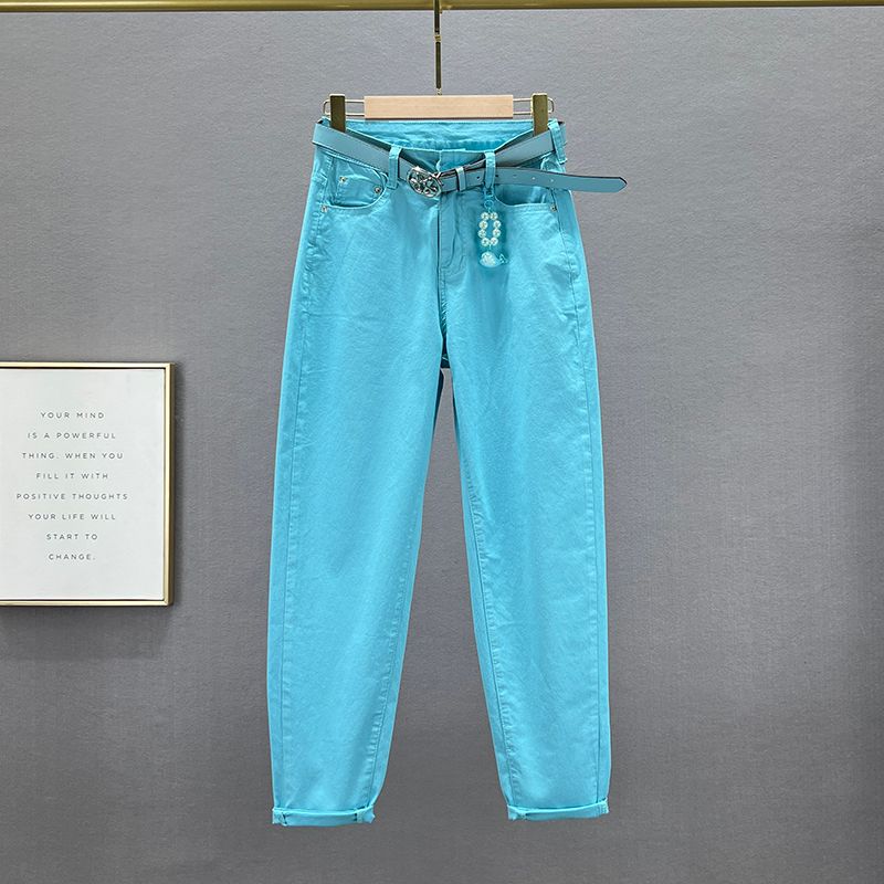 

Casual Spring High Waist Ins Easiest for Match Daddy Denim Lake Blue EUR27