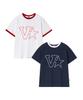 VIDEO JOCKEY Star Sounds Ringer T-Shirt [Navy]
