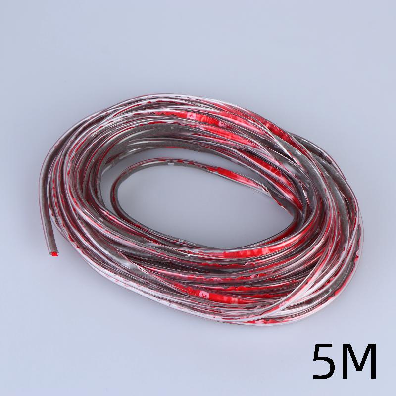 

5M/10M Car Door Protector Anti Collision Strip U Type Universal High Quality Rubber Car Door Edge Protection Car Accessories D