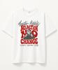 MONSTER REPUBLIC No Change Red T-Shirt White_9165