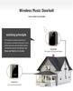 International Wireless Multi-Plug Doorbell: EU/US/UK/AU-Ready with 433 MHz Range