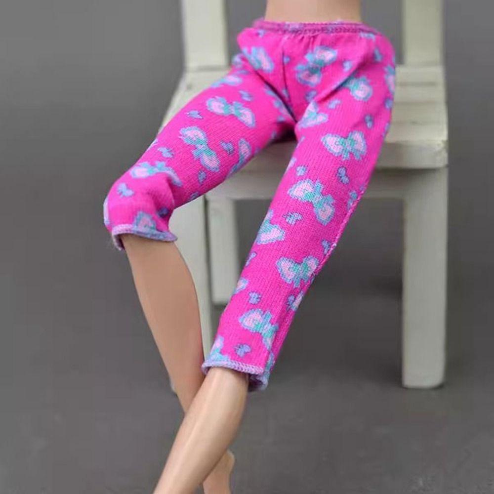 Fashion Doll Clothes Accessories Casual Wears Silk Leggings Kids Toys 1/6 BJD Dolls  30cm Doll