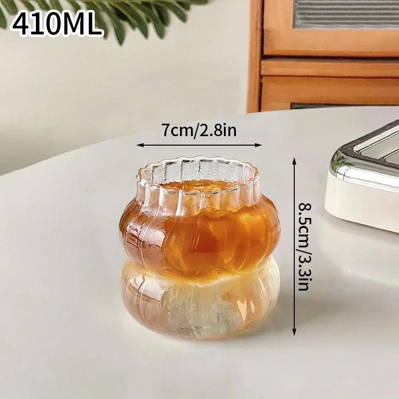INS Grapes Glass Cup Coffee Mug Heat Resistant Tumbler Drinking Glass Iced Coffee Cup Summer Winter Drinkware Housewarming Gifts