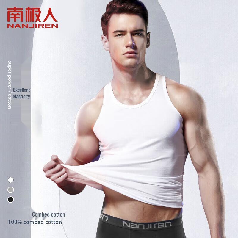 

Nanjiren Men s Cotton Performance Vest