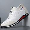 2025 Spring Youth Casual Leather Shoes Business Dress Casual Comfortable Board Shoes British Men's Shoes Casual Flats