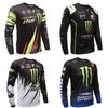 Herren Damen Radtrikot Langarm Schnelltrocknend Mountainbike Reitshirt Atmungsaktives Netz Sportbekleidung