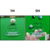 Acrylic Pool Strokes Trainer Device Pool Cue Exerciser Equipment Rod Trainer for Beginner and Professional Player