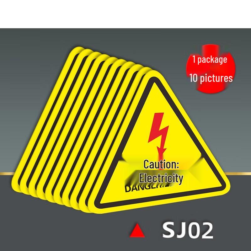 Electric Shock Hazard Warning Labels