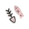 Acetic Acid Hair Clips Barrettes Fish Bone Hair Pins Funny Hair Clips for Women  Gifts