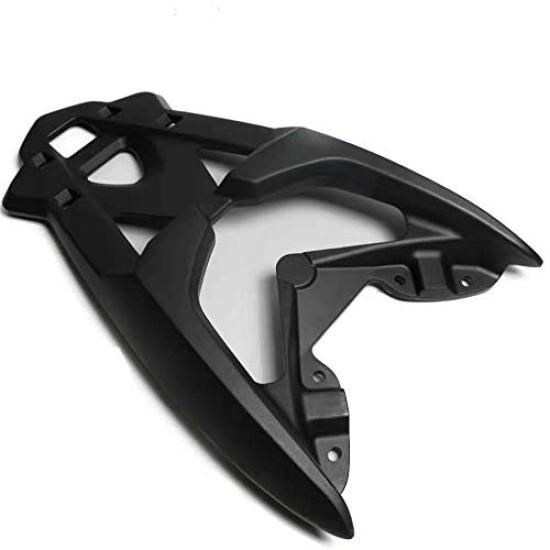 QITOSUN Rear Carrier Luggage Rack Black for Yamaha NMAX125/155 (2015–2019) Alloy