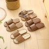 Fashion Summer Slipper Straw Rattan Flip Flops Household Anti-slip Bath Spa Sandal Slippers Indoor Floor Home Couples Slippers Sandalias