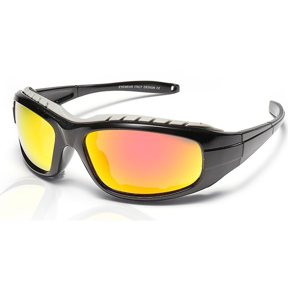 Neue Sportsonnenbrille für Herren und Damen, bruchsicher, winddicht, Outdoor-Fahrbrille, Skibrille UV400