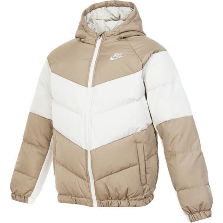Nike Down Jacket White Teenagers Kids`
