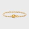 (Women's) Easy Ed Bracelet - Ivory X Gold