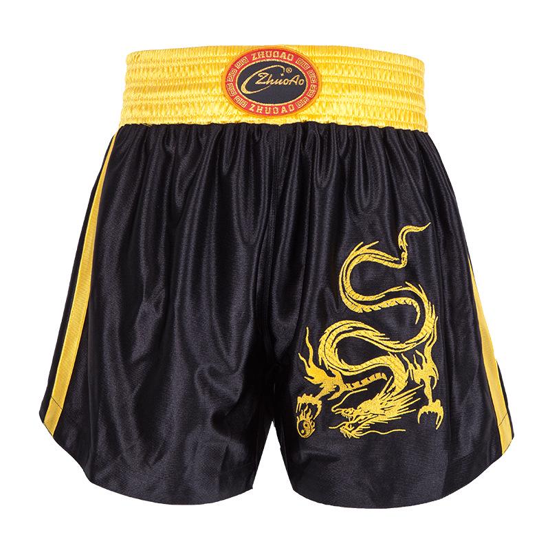 Embroidered Dragon Sanda Muay Thai Boxing and Fighting Suit Set