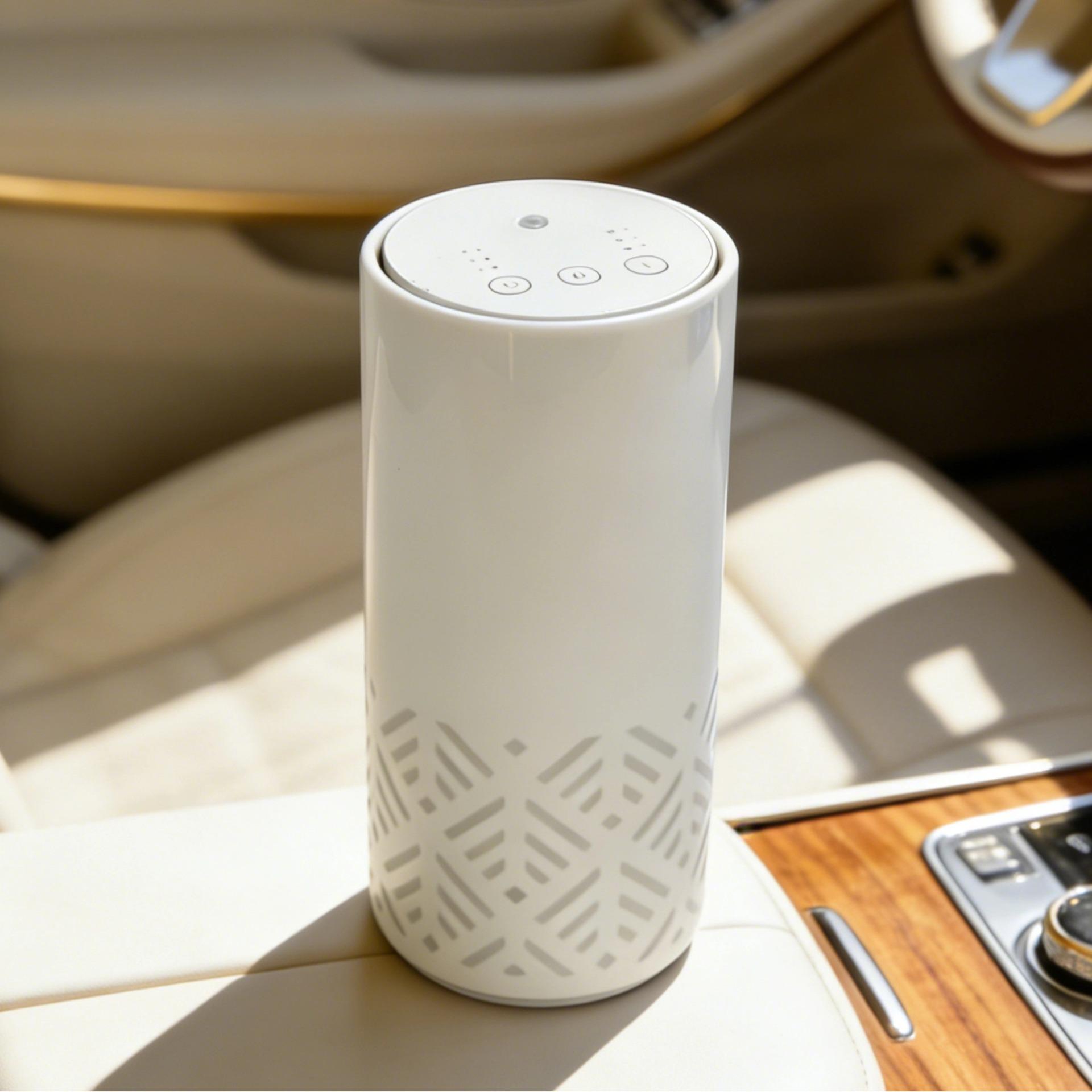 

Smart Timer Dual-Fluid Ceramic Aroma Diffuser for Cars белый
