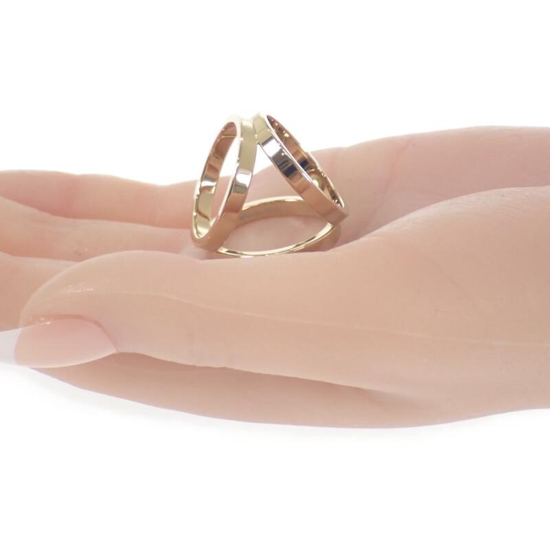 HERMES  H601472S_00  Scarf Ring Gold Metal Women