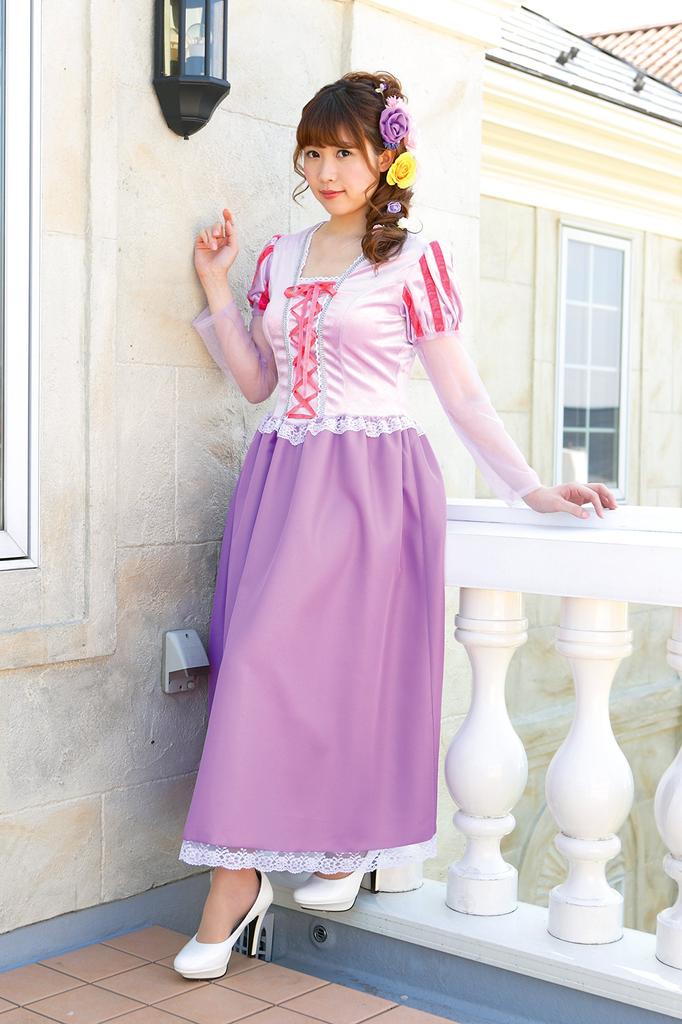 Party City Simli Prenses Cosplay Lavanta Prenses Mor Kadın