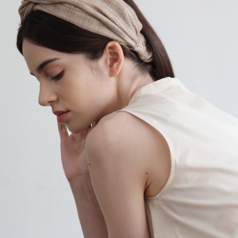 

UNDERCONTROL STUDIO ПОВЯЗКА ДЛЯ ВОЛОС КРЕСТ-НАКРЕСТ / ОЧЕНЬ ШИРОКАЯ / EC / br FREE