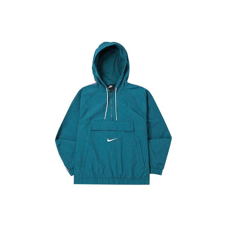Nike AS Men's Nike Sportswear SWOOSH JKT Jacket WVN 'Geode Teal/White/Court Purple/White' CD0420-381