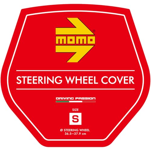 MOMO PROFILE Steering Wheel Cover, Italy, Milan, Size Small, Yellow