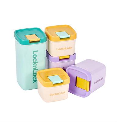 LocknLock Playful Airtight Canister 5-Piece Set