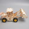 Forklift Model Children's DIY Handmade Science And Education Toys Bulldozer Forklift Excavator Handmade Science And Technology Small Production