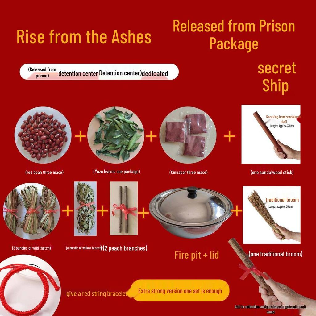 Luck-Cleansing Set: Lemongrass, Pomelo, Willow & Peach for Home & Wedding