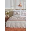 Aprika 100% Cotton Double Duvet Cover Set Tile