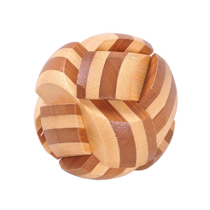 

Дети Дети Взрослые Kong Ming Luban Lock 3D ручной работы из бамбука математические головоломки головоломки обучающая игрушка для пальцев подарок на день рождения Рождество