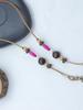 Detachable Hand-beaded Phone Lanyard Retro Neck Slant Phone Accessories