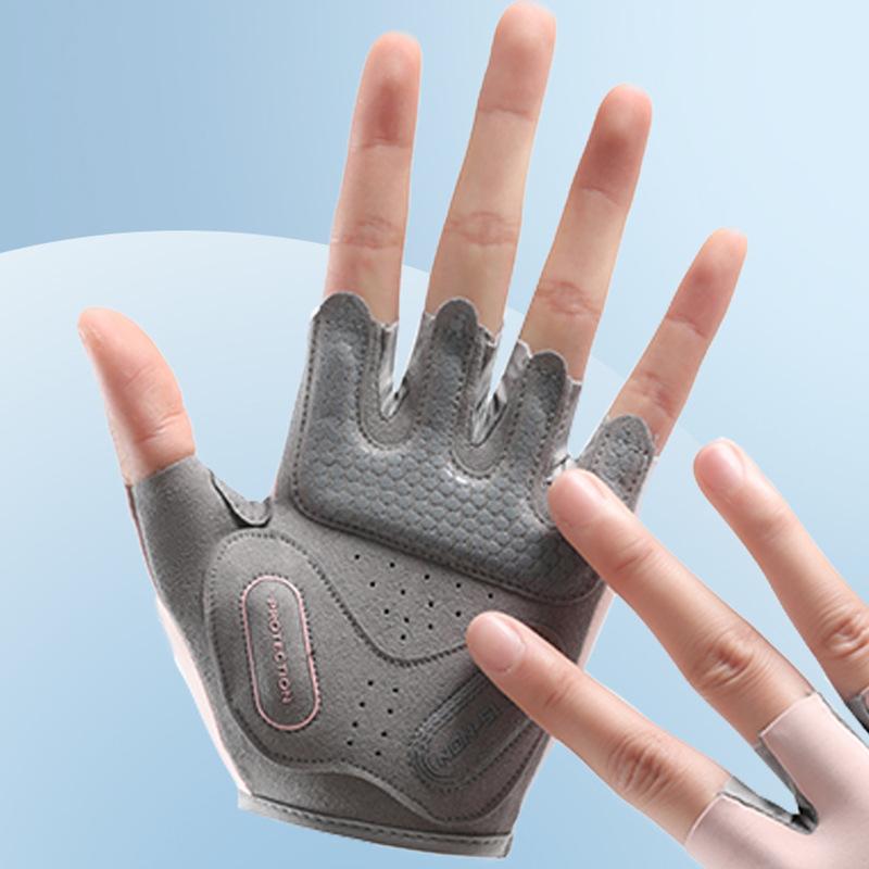 Sports Gloves Outdoor Men's Women's Fitness Bicycles All Finger Cycling Anti Slip Shock-absorbing Touch Screen