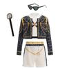 Kids Korean Singer Dance Costume Set Halloween Carnival Cosplay Outfit Girls Stage Performance Role Play Clothes