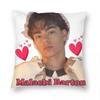 Malachi Barton Pillowcase Printing Fabric Cushion Cover Decor Throw Pillow Case Cover Home Zippered 45*45cm