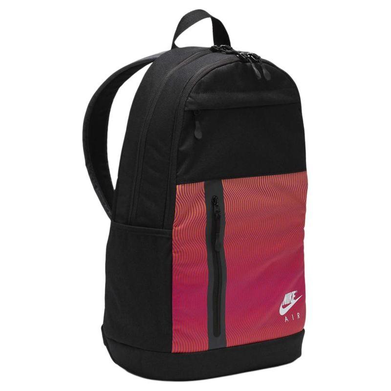 Nike ELEMENTAL Fabric Backpack Regular Unisex Black & Red Casual
