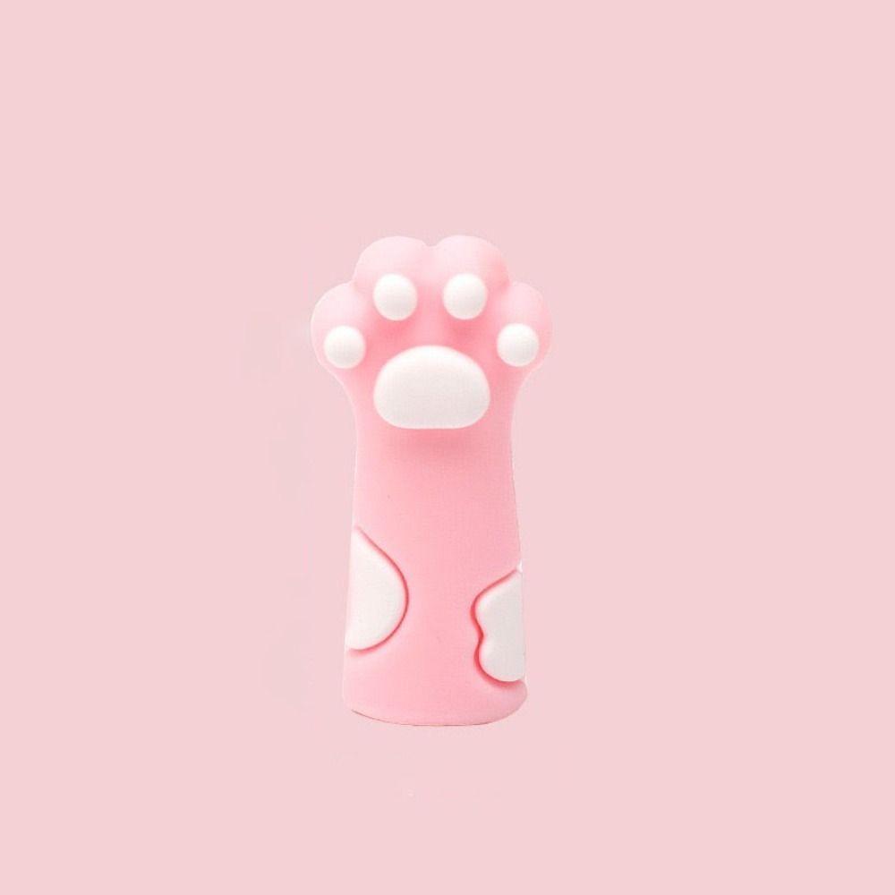 Student Supplies Cat Claw Pencil Cap Silica Gel Pencil Extender New Pen Cap