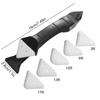 Stainless Steel Caulk Remover Sealant  Finishing Tool Silicone Caulking Tools Smooth Scraper