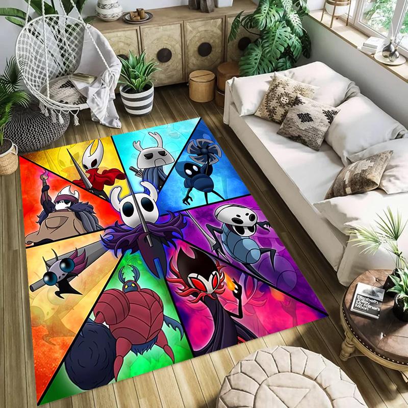Light Darkness Clash Carpet Floor Mats Living Room and Bedroom Mats Art Bathroom Mat Office Chair Cushion
