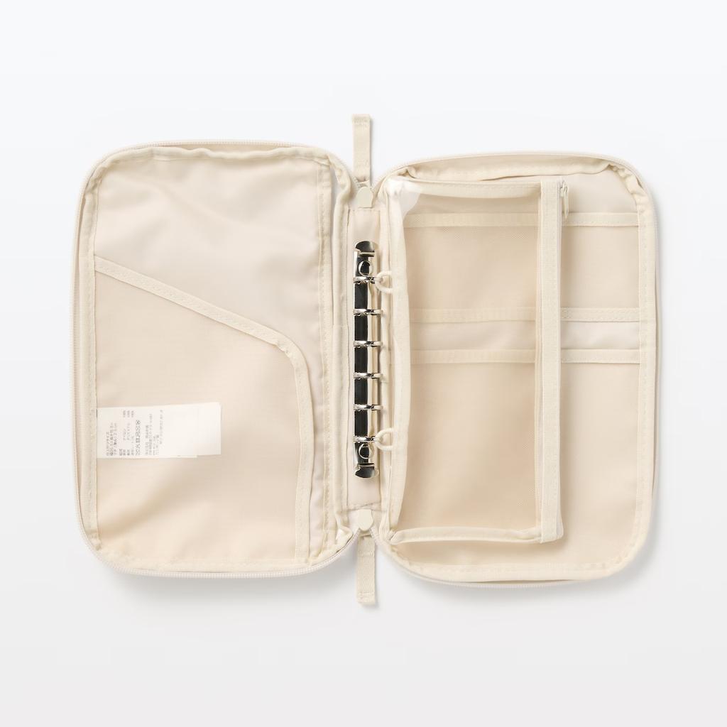 MUJI A5 Slim Collection Case Exclusive Selectable Pocket White