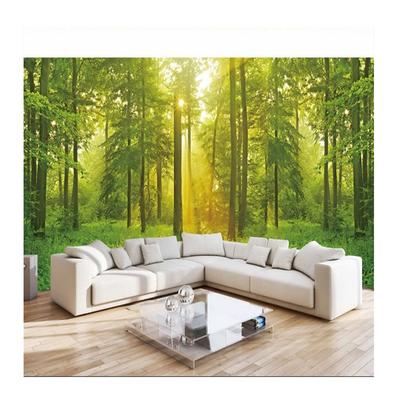 3D Wallpaper Nature Green Big Trees Forest Wall Mural Living Room Bedroom Wall Paper